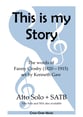 This is my Story SATB choral sheet music cover